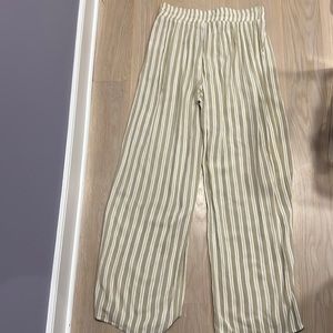 I am selling white and Brown stripe pants